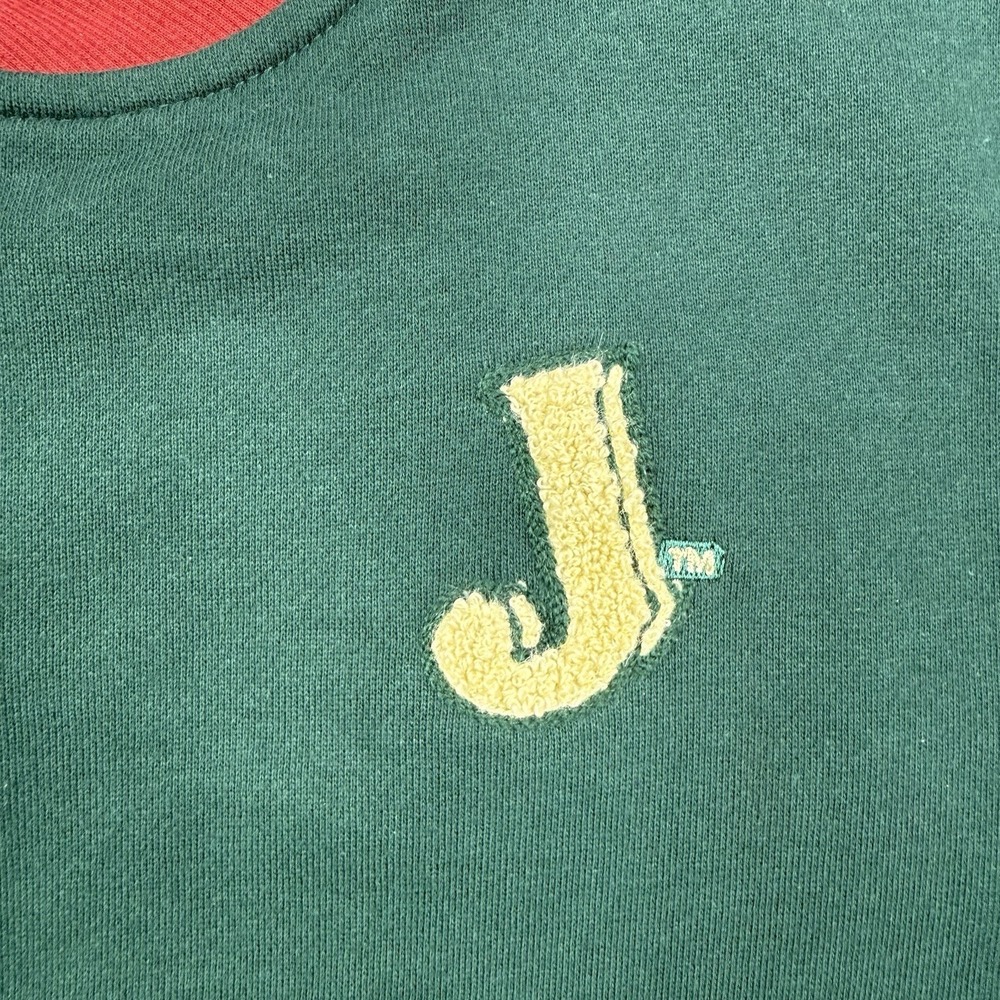 Jameson Jacket Mens Small Green Varsity Bomber Snap Button Whiskey Patch Logo - Picture 3 of 12